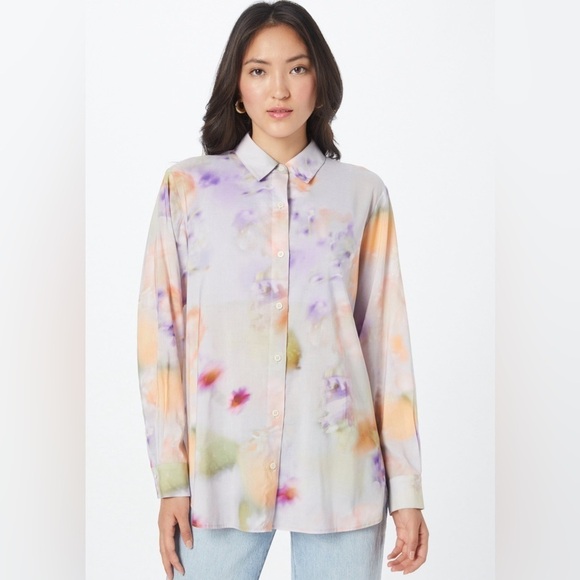 Scotch and Soda Tops - SCOTCH & SODA Motion Print Oversized Shirt NWT Size 40 (10)US Large